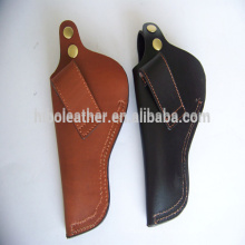 Funda de pistola de cuero cazadora portátil y durable cazador